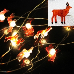 LED string light deer ornament
