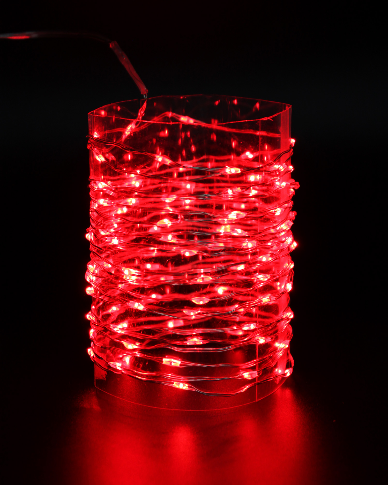 LED string light with transformer