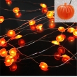 LED string light pumpkin ornament