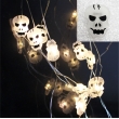 LED string light skull ornament